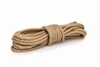 Канат джутовый ДТ тросовой свивки d. 12 мм в отрезках по 10 м