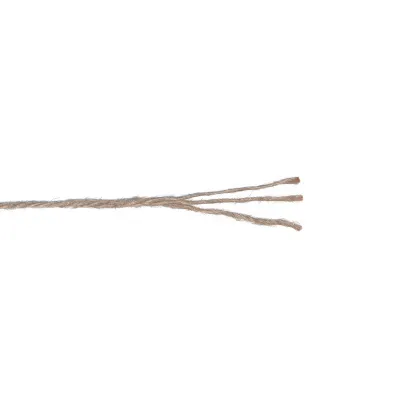 Шпагат джутовый ШД 1,67 ктекс П 3 пол. 3-ниточный  в боб. по 0,5 кг (ЦН)